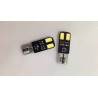 Coppia Led 3.2W T10 4 LED SMD 5630 No errore Canbus
