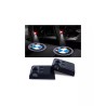 Proiettore Logo LED BMW Serie 4 G22 G23 G26 per Portiera con Batteria no Fori no Connessioni Plug & Play