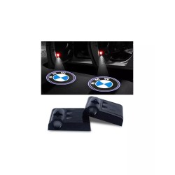 Proyector de logotipo LED para puerta BMW X7 G07 con batería, sin orificios, sin conexiones, Plug & Play