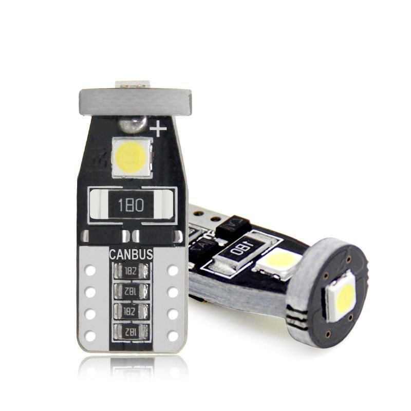 COPPIA 3 LED T10 CANBUS 2 SMD 3030