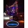Proiettore Logo LED IVECO 24V per Portiera Fori Camion Automezzi