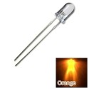 Diodo LED 5 mm 3,5v Luce Arancione