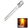 Diodo LED 5 mm 3.5v luz naranja