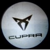 Proiettore Logo LED CUPRA Ateca per Portiera con Batteria no Fori no Connessioni Plug & Play