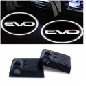 Proiettore Logo LED EVO EVO 4 per Portiera con Batteria no Fori no Connessioni Plug & Play