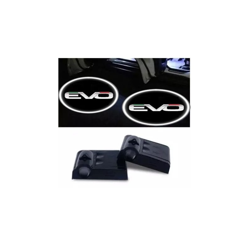 Proiettore Logo LED EVO 3 Elettrica per Portiera con Batteria no Fori no Connessioni Plug & Play