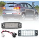 Kit Full Led Targa Kia Sportage 3 III Sl Placchetta Completa License Plate
