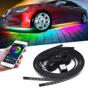 Kit Led Sotto Scocca Rgb con Effetti Magic Wifi App Under Body 4 Strip