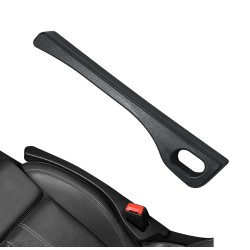 Esponja universal de relleno para huecos de asiento de coche para evitar que caigan objetos, color negro
