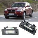 LAMPADE LED LUCI TARGA per BMW X3 (F25) specifico serie TOP CANBUS