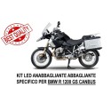 KIT LED BMW R 1200 GS K25 CANBUS Serie TOP H7 Anabbagliante Abbagliante e Posiziuone Specifico