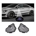 Proiettore Logo Sotto Specchietto Mercedes-Benz Classe E C207 Luce Benvenuto
