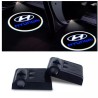 Proiettore Logo LED HYUNDAI Nuova BAYON Hybrid per Portiera con Batteria no Fori no Connessioni Plug & Play