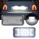 Luci led Targa per 500 ABARTH 595 695 Lampade Led con tecnologia CANBUS