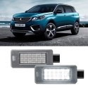 Lampade Led Luci Targa Per Peugeot 5008 Ii Specifico Serie Top Canbus