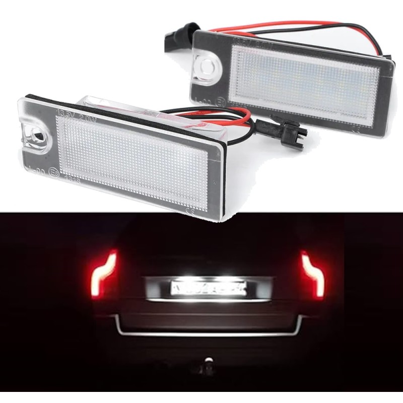 Placa de lámpara de repuesto para luz de techo de matrícula LED Volvo XC70