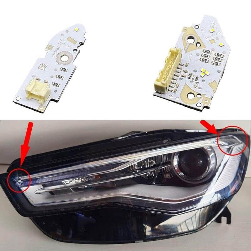 Audi A6L C7PA Left DRL LED Module Daytime Running Light