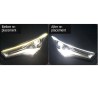 Effect after replacing ST45881 LED Module for Audi A6L C7PA DRL Daytime Running Light