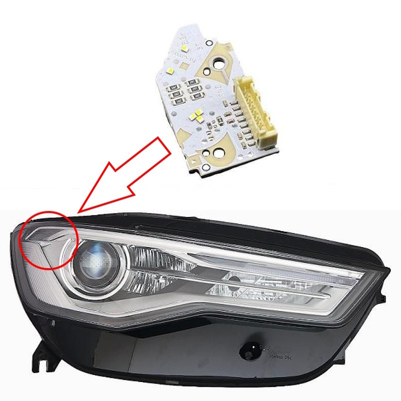 LED Module 197762-02 for Audi A6L C7PA Headlight DRL Daytime Running Light