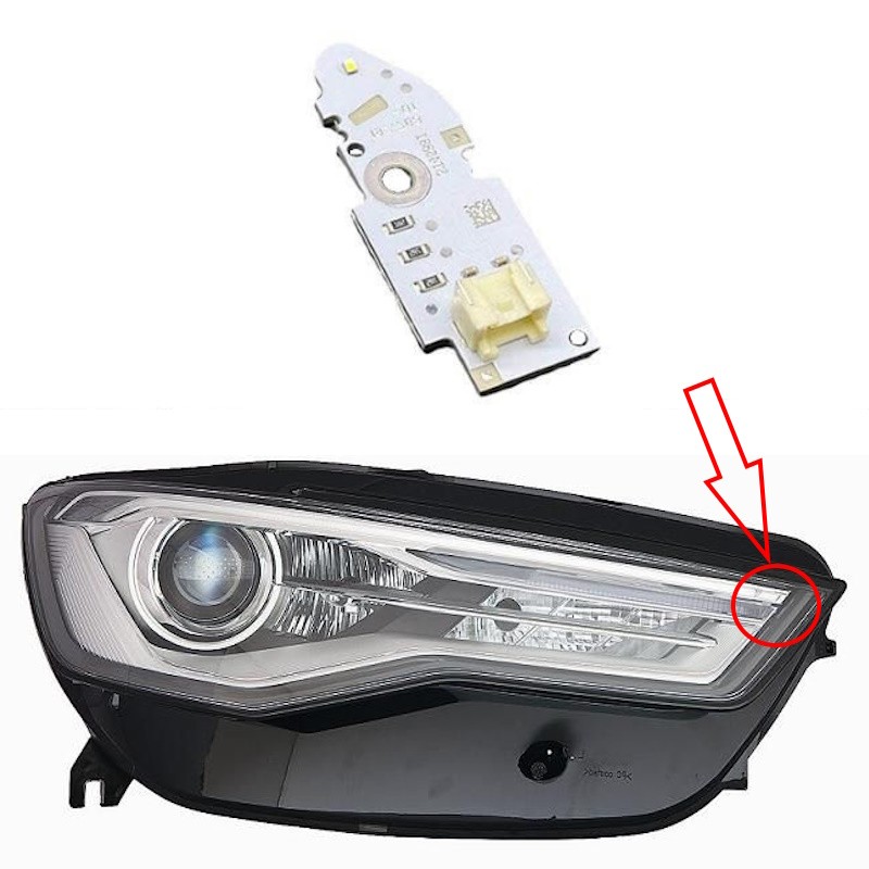 Módulo LED ST4594J para luz de circulación diurna Audi A6L C7PA DRL