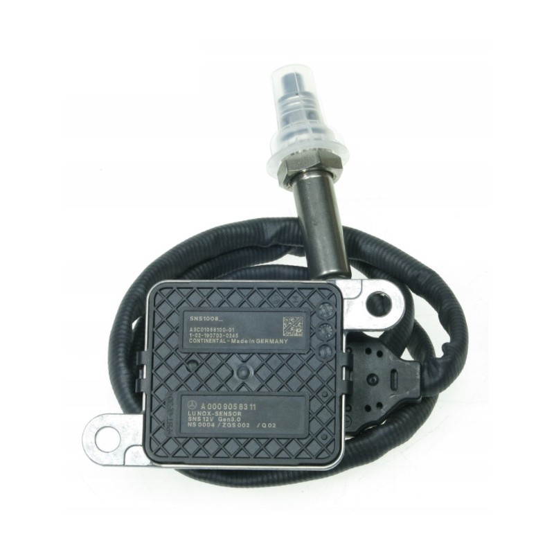 NOX Sensor A0009058311 SNS1008 A3C01058100-01 Mercedes-Benz Exhaust Control Unit Compatible Continental