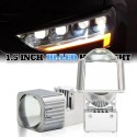 Proiettore Lenticolare Matrix Bi-LED 1,5 Pollici LED 40w 12V 6000K Auto Moto Retrofit