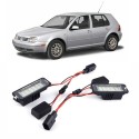 LAMPADE LED LUCI TARGA per VOLKSWAGEN Golf 4 specifico serie TOP CANBUS