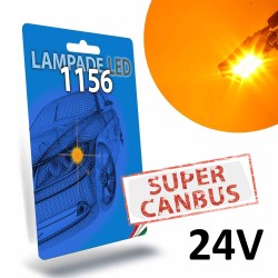 Led 1156 BA15S BAU15S PY21W 24V Super Canbus Arancione Freccia Indicatore di Direzione STAR Series