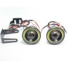 KIT LUCES ANTINIEBLA LED 6000K BLANCO ANGEL DERECHO E IZQUIERDO