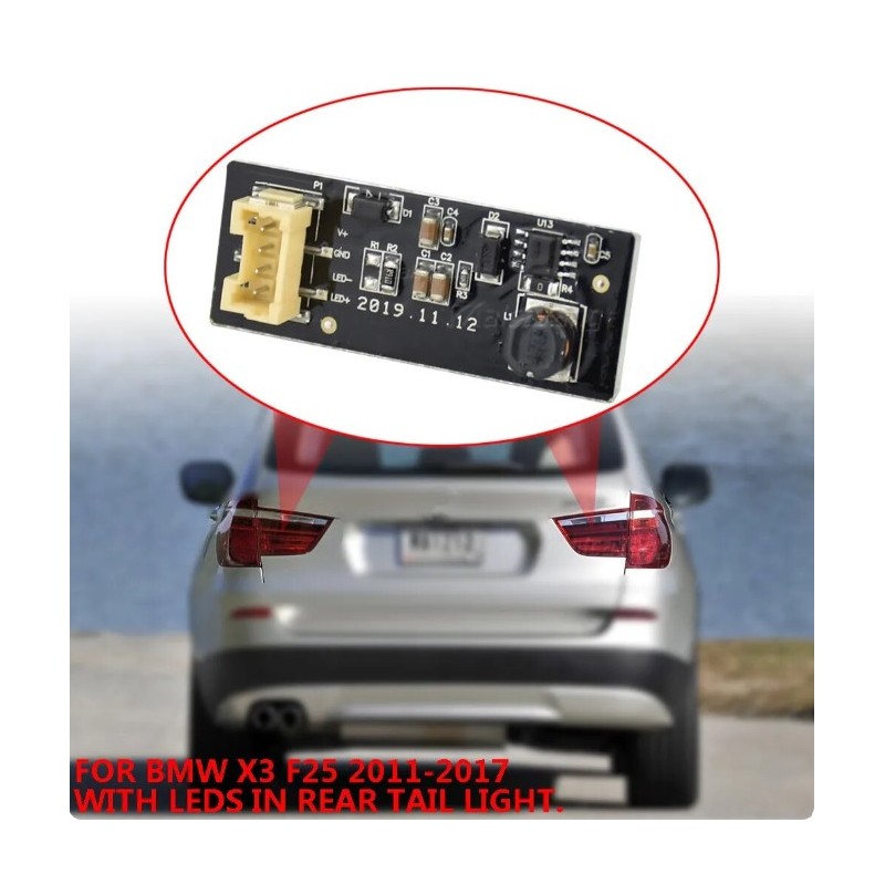 Control Unit Card Compatible with Valeo b003809.2 LED BMW X3 f25 For Stop Light Repair