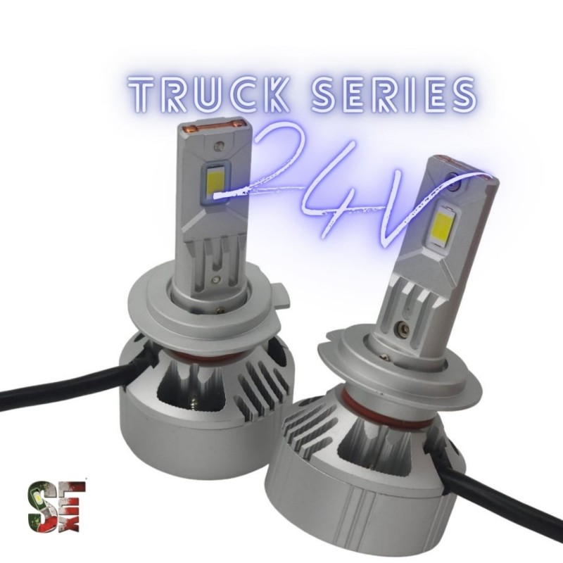 Lampade Kit LED H7 24V Camion 55W 6000K