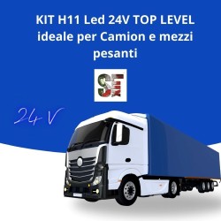 Lampade Kit LED H11 24V Camion 55W 6000K