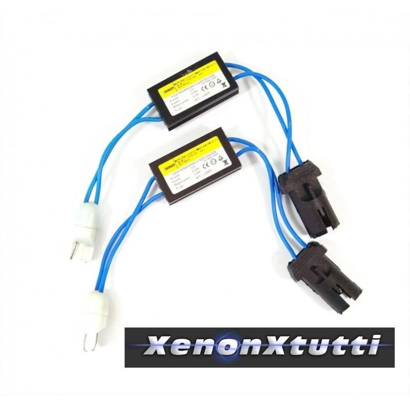 PAIR OF WARNING CANCELLER T10 SPECIFIC