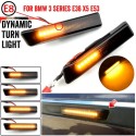 Bmw Serie 3 E36 Frecce Laterali LED Dinamiche Sequenziali Indicatore di Direzione Ricambio