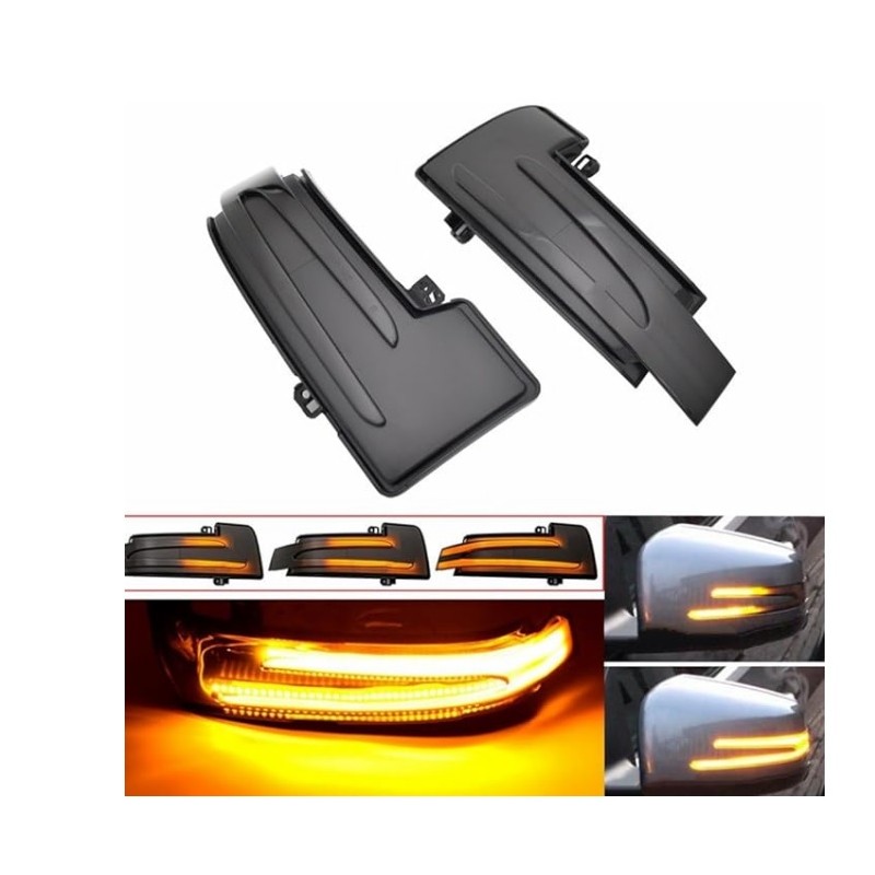 KIT Intermitentes LED Secuencial de Espejo Mercedes Benz CLASE GL X164 265 X166 333GLS CLASE X166 258