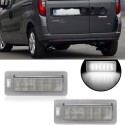 Lampade Led Targa  per FIAT Doblo II Restyling con tecnologia CANBUS