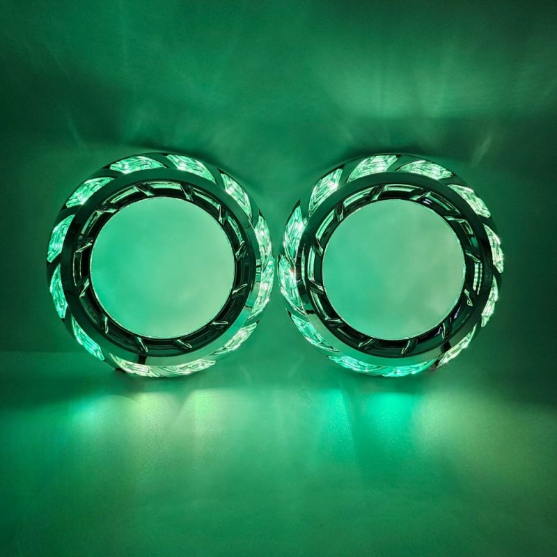 luce green led Cover LED Spirale RGB Magic Effetti e Welcome Switchback Shrouds