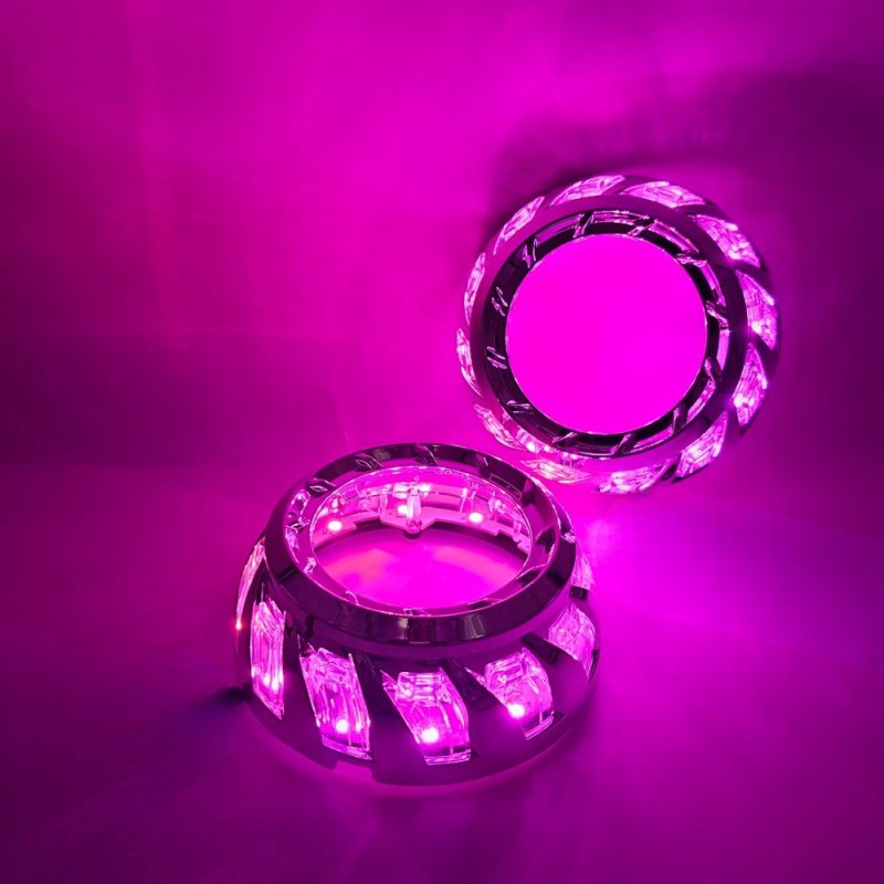 Cubierta para viola LED Spirale RGB Magic Effetti y Welcome Switchback Shrouds