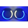Funda Azul Blanca Crystal 5D VELO CUT-SHAPE RGB Para 2,5 Pulgadas