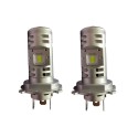 Coppia Mini Lente H4 BI-LED 6000k con Doppia Funzione Anabbagliante Abbagliante No Ombre no Accecamento