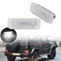 Placchetta Plafoniera Targa Led Mercedes Benz Classe G W463 Placchetta Completa Bianca 6000k