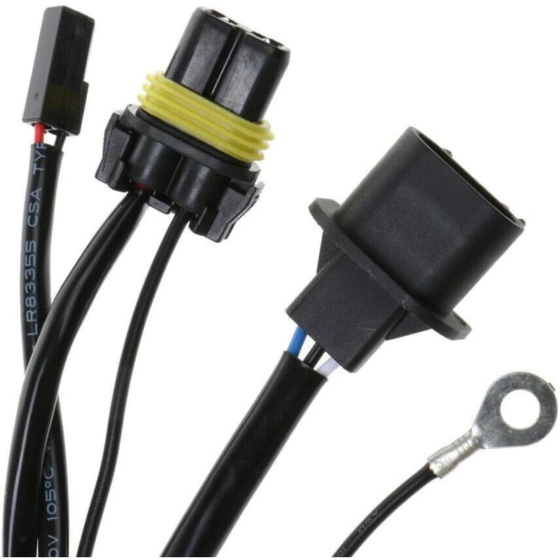 Conectores de cableado de relé alto/bajo bixenón HID H13 9008 12V 35W/55W