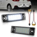 LAMPADE LED LUCI TARGA per CHEVROLET Cruze specifico serie TOP CANBUS