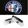 Proiettore Logo LED ALFA ROMEO Junior per Portiera no Fori Plug & Play