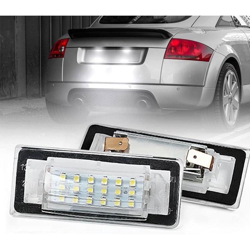 Plafoniera LED LUCI TARGA per AUDI TT (8N) specifico serie TOP CANBUS