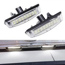 TOYOTA Lexus LED Placa de matrícula LED Luz de techo CANBUS Tecnología Kit 6000k Luz blanca