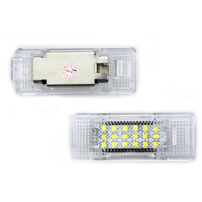 led Plafoniera Led Luci Cortesia Sotto Porta BMW serie 5 E39 X5 E53 Z8 E52 6000k Bianco Ghiaccio