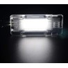 luce accesa Plafoniera Led Luci Cortesia Sotto Porta BMW serie 5 E39 X5 E53 Z8 E52 6000k Bianco Ghiaccio