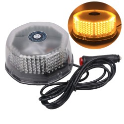 Un Lampeggiante Di Avvertimento 240 LED Arancione AMBRA AUTO Strobo Emergenza