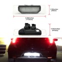 Plafoniere Luci Targa Led Nissan Infiniti Bianco Canbus 6000k